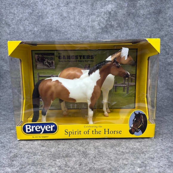 Breyer Other - Reeves BREYER The Gangsters #1822 Set Tony Da Pony and Bugsy Maloney 2020